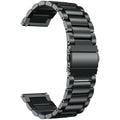 Pulseira Aço Inox 20mm Preto Fosco
