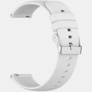 Pulseira Silicone 20mm Branco Esportivo
