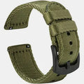 Pulseira Nylon NATO 20mm Verde Militar