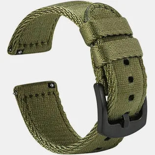 Pulseira Nylon NATO 20mm Verde Militar